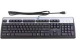 USB Windows basic keyboard assembly (Silver and Carbonite Black) – Has attached 1.8m (6.0ft) cable (Brazil) Part 435382-201  , 701429-201