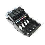 Printhead carriage assembly – Holds the Black, Cyan, Magenta, and Yellow printheads