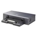 HP Advanced Docking Station (Rev 1.1) – Has all features of basic docking station, plus integrated MultiBay II expansion bay and ExpressCard slot – With Dual Link DVI support – Includes 135-watt ‘Smart’ AC adapter