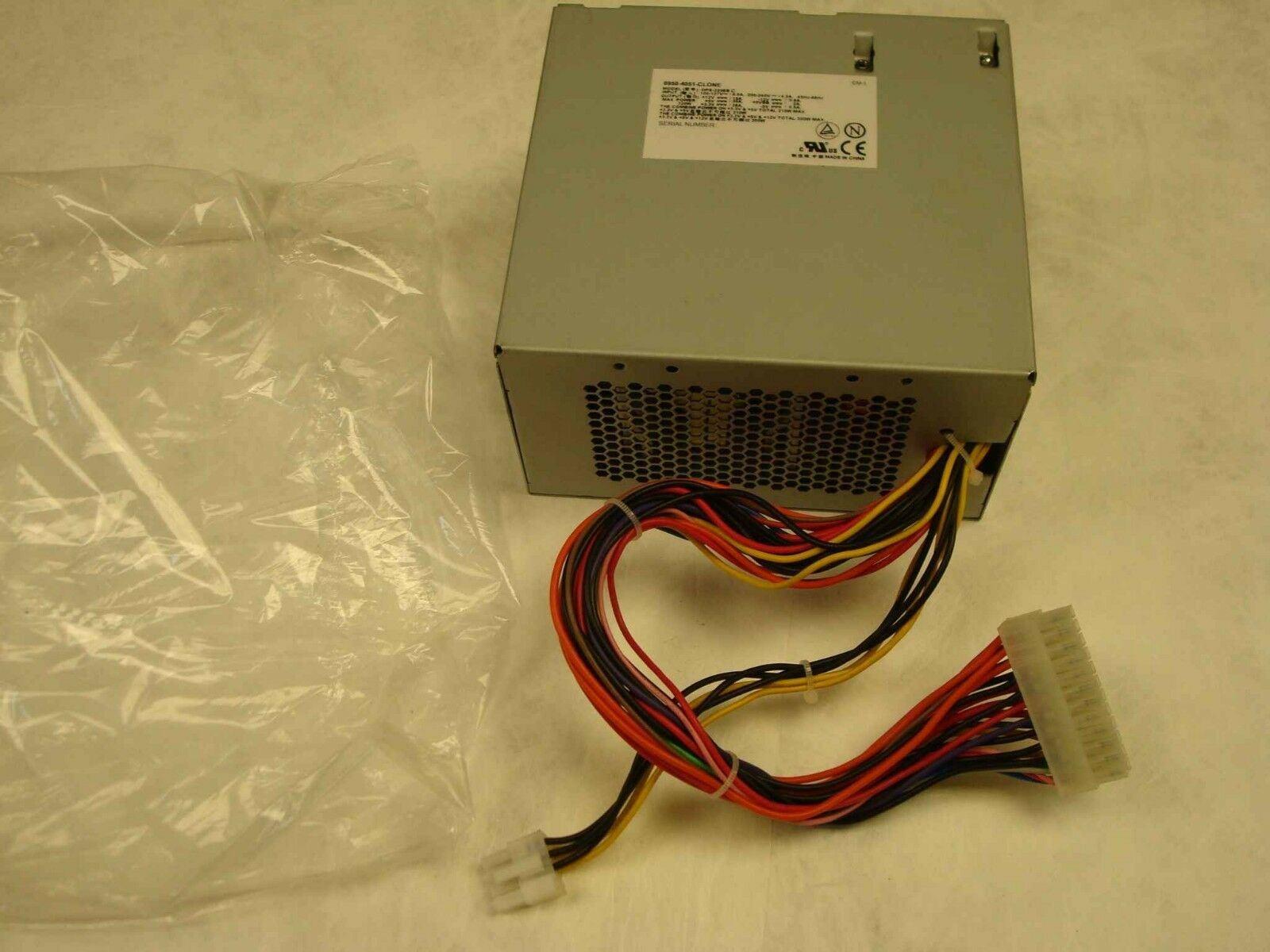 DPS 320EB 0950 4051 3P 0950 4051 ac power supply assembly 320w with fan 88v to 269v ac 47hz to 66hz input mounts in the rear right corner of the chassis