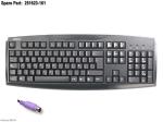 ‘Windows’ keyboard assembly (Carbon Black, 104 key) – Has attached 1.8M cable with 6-pin (Violet) mini DIN connector (Spanish) Part 251623-161  , 346984-161
