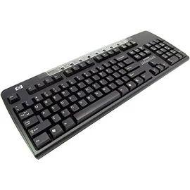 Wireless desktop style keyboard kit (Black) – With separate numeric keypad layout, Windows function key, and easy access internet buttons