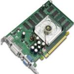 NVIDIA Quadro FX 1100 8X graphics card (NV36GL based) – Midrange 3D graphics board with 128MB 650MHz DDR2 SDRAM, Dual 400MHz RAMDAC, one 4-pin internal power input, one 3-pin mini-DIN stereo and two DVI-I analog/digital outputs – Requires one APG slot
