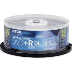 Bd-r25pwx25cb Tdk Disc Blu-ray Single Layer 25gb Wht Ij Pro Hub Printable 1-2x
