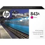 HP 843A 400-ml Magenta Ink Cartridge