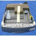 Input tray assembly – Holds paper supply for printer – Pullout tray with paper length/width stop and fold down door