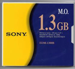 Edm-1300b Sony Edm 1300b 1 X Magneto Optical Disk 13gb R-w