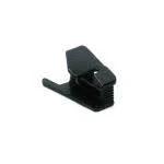 Retainer clip – Keeps multipurpose/tray1 hinge in place – Black plastic clip for right side tray 1 hinge
