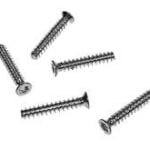 Screw, T8, Flat Head, 15mm, Pkg. of 5