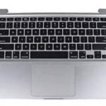 Housing, Top Case, with Keyboard, Backlit, US MacBook 13 Late 2008 605-1680