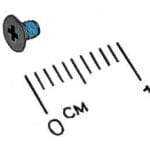 SCREW,M2X2.8,HD4,BLK,PK/5