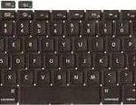 Keycap Kit, Black, Backlight, S MacBook Air  13 Mid 2012