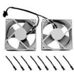 Fan Kit, Front Inlet, w/Cable, Dual