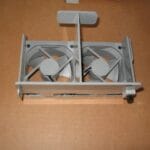 Bracket, Front Inlet Fan, Dual