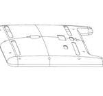 Apple Rear Cover Assembly for Apple Cinema Display 20 ADC A1038