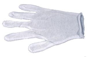 Cotton Gloves, 6 Pair