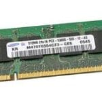 SDRAM, 512 MB, 667 MHz DDR2, SO-DIMM