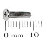 SCREW,M2.5X0.45X10 D4.5 H0.6,PK/5