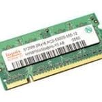 Memory, SDRAM, 512MB, DDR2 667,  SO-DIMM