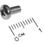 Screw, Pan, M3x6mm, Pkg. of 5
