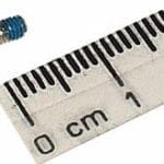 Screw, 2.5 x 0.45 x 4 mm, D4.2, Nylock