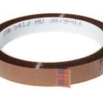 Tape, Kapton, 0.5 inch by 36 yards